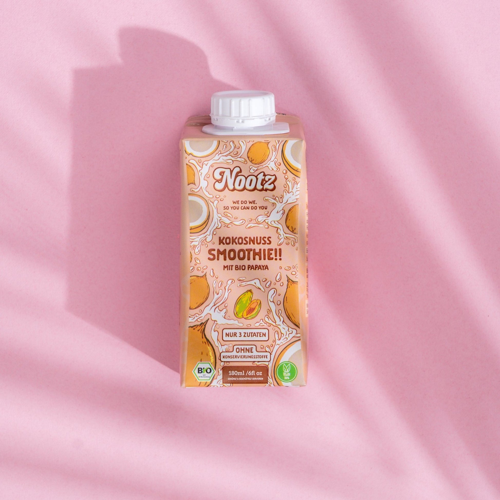 Bio Kokosnuss Smoothie dreierlei – 30 Stück - Nootz Deutschland