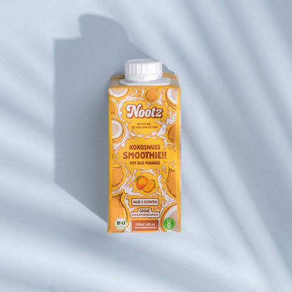 Bio Kokosnuss Smoothie dreierlei – 30 Stück - Nootz Deutschland