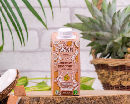Bio Kokosnuss Smoothie Papaya – 15 Stück - Nootz Deutschland